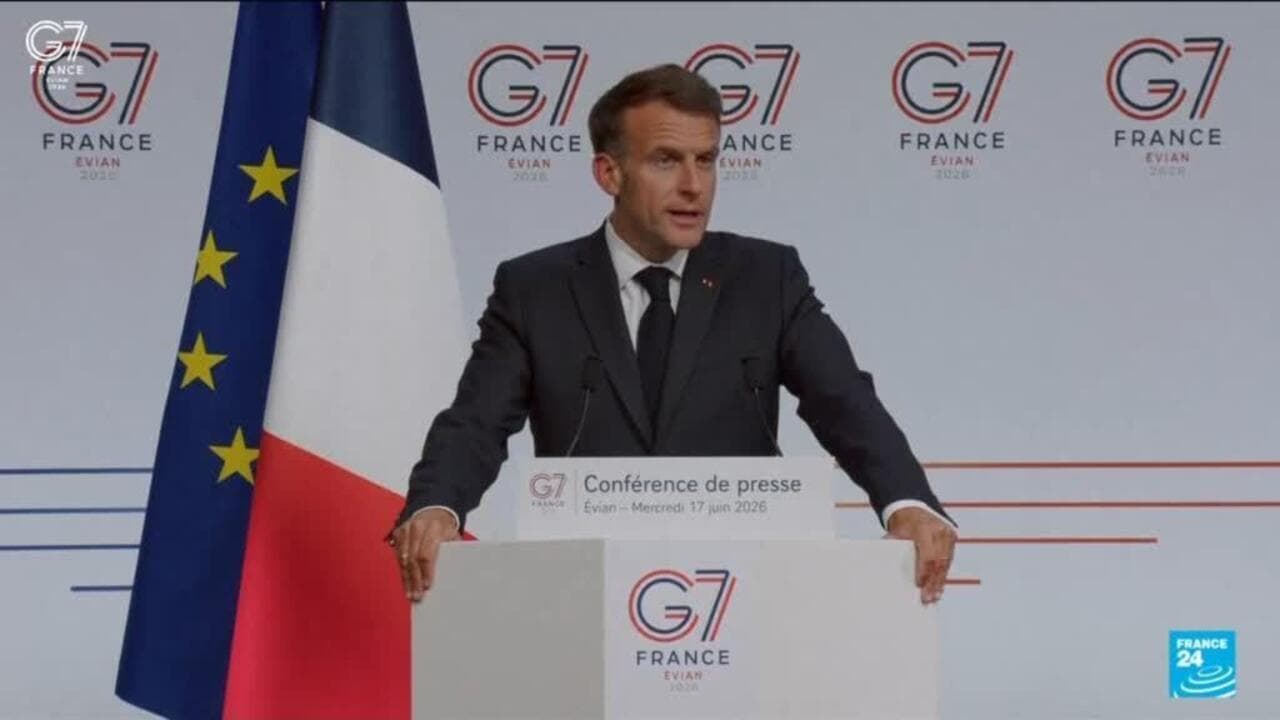 G7 summit hailed a success by Macron thanks to developments on Ukraine and Iran